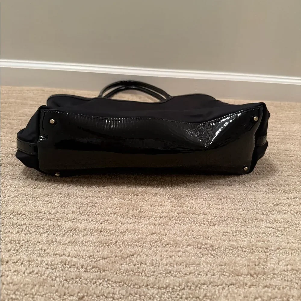 Kate Spade Black Tote Bag with Bow